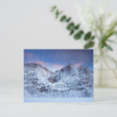 Yosemite Falls Sunrise Postkarte (Stehend Vorderseite)