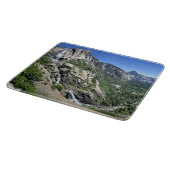 Yosemite Falls und Halb Dome von Oh My Gosh Point Schneidebrett (Ecke)