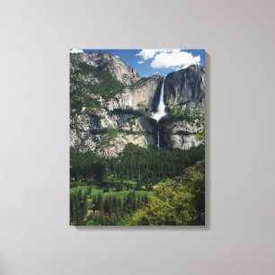 Yosemite Falls und Tal Leinwanddruck