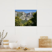 Yosemite Falls vom Four Mile Trail Poster (Küche)