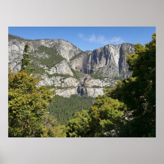 Yosemite Falls vom Four Mile Trail Poster (Vorne)