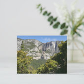 Yosemite Falls von Four Mile Trail Postkarte (Stehend Vorderseite)