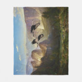 Yosemite Falls Wilderness Sandhill Crane Birnen Fl Fleecedecke (Vorderseite)