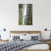 Yosemite Falls Wrapped Canvas Print Leinwanddruck (Insitu (Schlafzimmer))