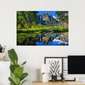 Yosemite Falls | Yosemite National Park Poster (Heimbüro)