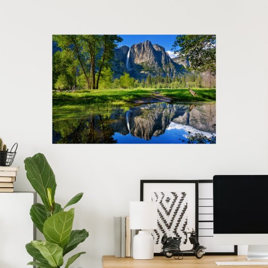 Yosemite Falls | Yosemite National Park Poster (Heimbüro)