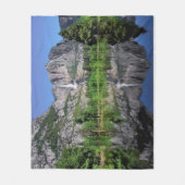 Yosemite- Fallsreflexion Fleecedecke (Vorderseite)