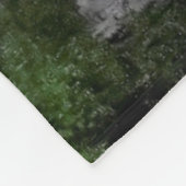 Yosemite- Fallsreflexion Fleecedecke (Ecke)
