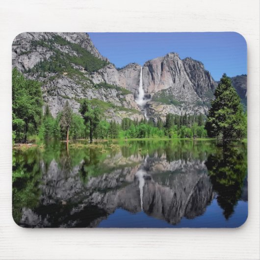 Yosemite- Fallsreflexion Mousepad (Vorne)
