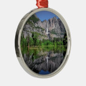 Yosemite- Fallsreflexion Ornament Aus Metall (Rechts)
