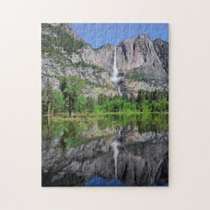 Yosemite- Fallsreflexion Puzzle