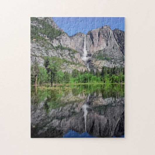 Yosemite- Fallsreflexion Puzzle (Vertikal)