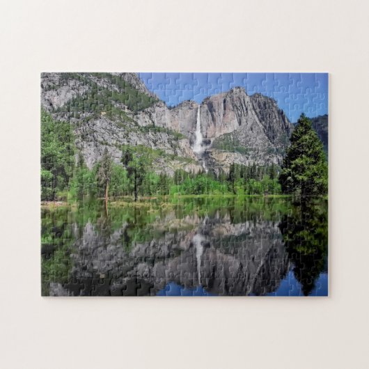 Yosemite- Fallsreflexion Puzzle (Horizontal)