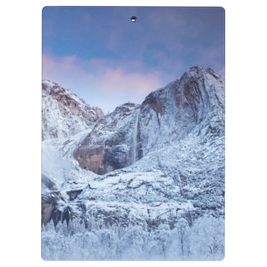 Yosemite- Fallssonnenaufgang Klemmbrett (Rückseite)