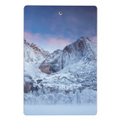 Yosemite- Fallssonnenaufgang Mini Klemmbrett (Rückseite)