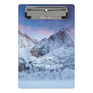 Yosemite- Fallssonnenaufgang Mini Klemmbrett
