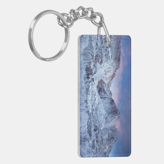 Yosemite- Fallssonnenaufgang Schlüsselanhänger (Vorderseite links)