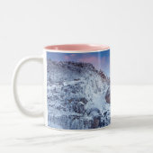Yosemite- Fallssonnenaufgang Zweifarbige Tasse (Links)