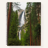 Yosemite fällt durch den Wald Notizblock (Vorderseite)