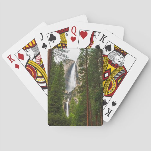 Yosemite fällt durch den Wald Spielkarten (Rückseite)