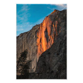 Yosemite Firefall Fotodruck