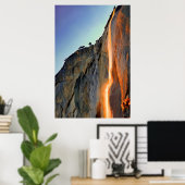 Yosemite Firefall Poster (Heimbüro)