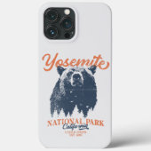 Yosemite Grizzly Bear California Nationalpark Case-Mate iPhone Hülle (Rückseite)