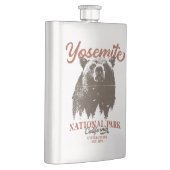 Yosemite Grizzly Bear California Nationalpark Flachmann (Rechts)