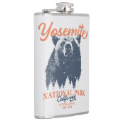 Yosemite Grizzly Bear California Nationalpark Flachmann (Rechts)