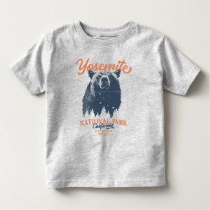 Yosemite Grizzly Bear California Nationalpark Kleinkind T-shirt