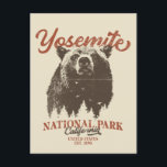 Yosemite Grizzly Bear California Nationalpark Postkarte<br><div class="desc">Sind Sie bereit für Ihr nächstes Outdoor-Abenteuer? Der Yosemite Nationalpark T - Shirt ist eine ideale Wahl. Mit einem kühnen schwarzen Bär und einer landschaftlichen Waldlandschaft inspiriere Ihnen dieses Shirt, die Natur zu erforschen und zu umarmen. Entfesseln Sie Ihren inneren Entdecker und verpassen Sie nicht die Gelegenheit, die Wildnis in...</div>