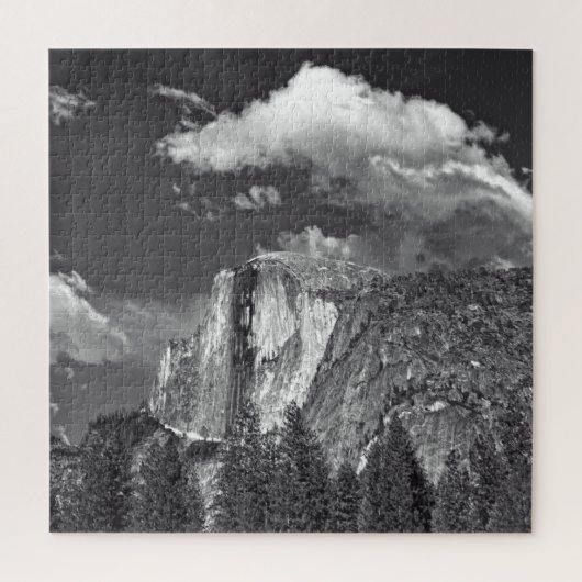 Yosemite - Halbkuppel - B-n-W - 20x20 - 676 Stk. Puzzle (Vertikal)