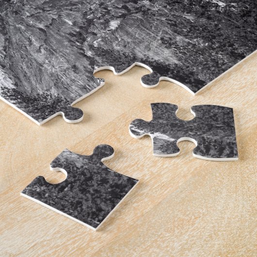 Yosemite - Halbkuppel - B-n-W - 8x10 - 110 Stk. Puzzle (Seite)