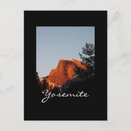 Yosemite Half Dome Postkarte