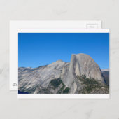 Yosemite Half Dome Postkarte (Vorne/Hinten)