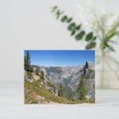 Yosemite Half Dome Postkarte (Stehend Vorderseite)