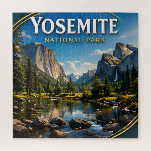 Yosemite Half Dome Scenic Nationalpark Puzzle