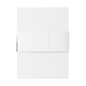 Yosemite Half Dome Sunset Wedding Einladungsbanderole (Rückseitenbeispiel)