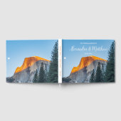 Yosemite Half Dome Sunset Wedding Gästebuch (Voll)