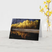 Yosemite-Herbstfarben Karte (Gelbe Blume)