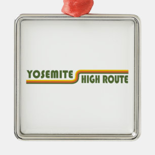 Yosemite High Route Ornament Aus Metall