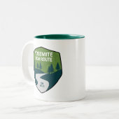Yosemite High Route Zweifarbige Tasse (Vorderseite Links)