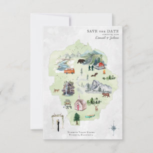 Yosemite Hochzeit in Urlaubsort Fahrplan