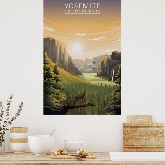 Yosemite II Poster (Küche)
