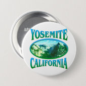 Yosemite Kalifornien Button (Vorne & Hinten)