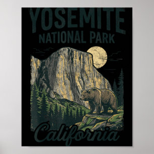 Yosemite Kalifornien Nationalparks Outdoor Natur Poster