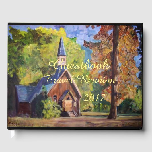 Yosemite Kapelle, Gästebuch (Vorderseite)
