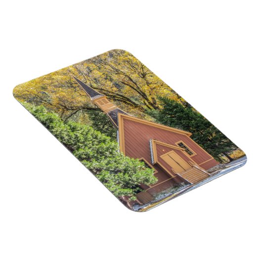 Yosemite Kapelle im Herbst Magnet (Rechte Seite)