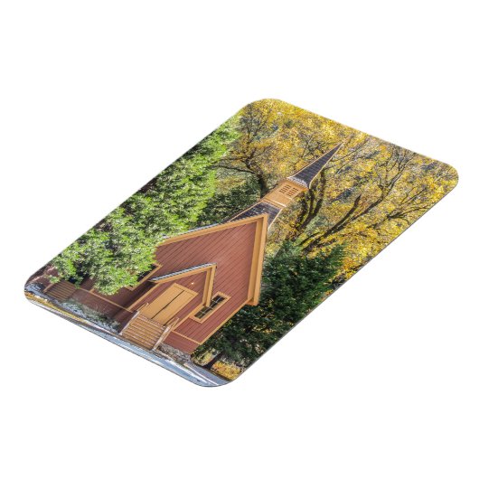 Yosemite Kapelle im Herbst Magnet (Linke Seite)