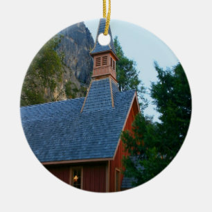 Yosemite-Kapelle Keramikornament